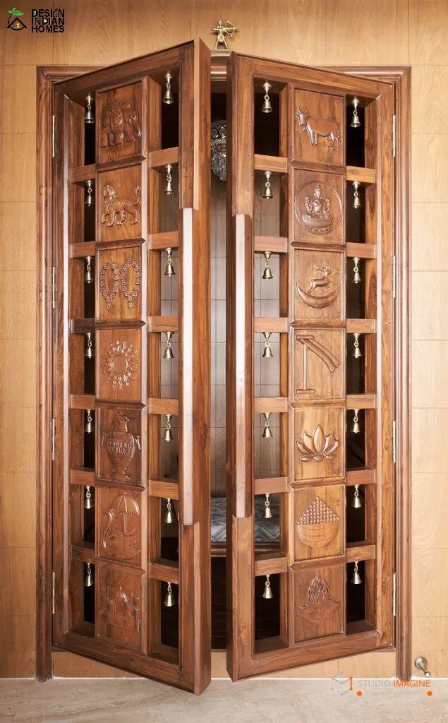 Elevate Your Home Design Journey: Embrace 2024 Trends for Revival and Rebirth! 6 mandir designs by design indian kitchen delhi gurgaon noida india202