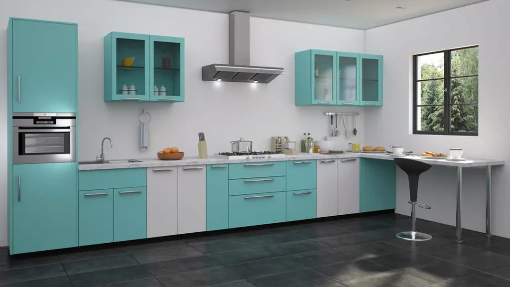Dwarka’S NO.1 INTERIOR & ARCHITECTURAL BRAND 1 Straight modular kitchen Dealers