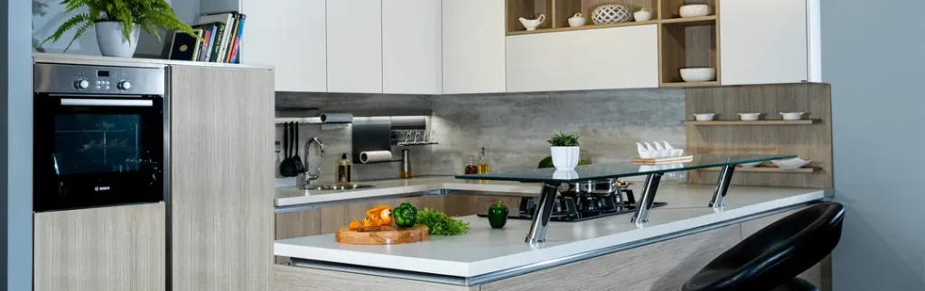 Island modular kitchen Designs