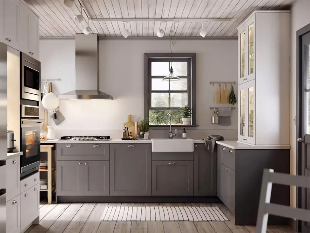Membrane Modular Kitchen Shutters Designs