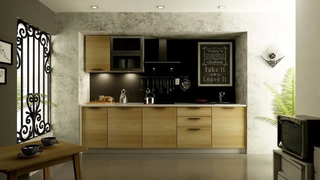 Best Modular Kitchen Dealers in Aastha Greens - Noida - India 1 Straight modular kitchen Dealers