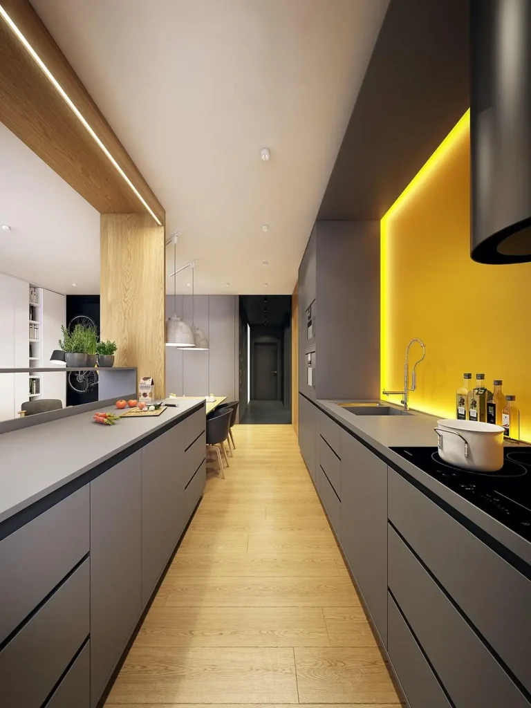Best Modular Kitchen Dealers in Rise Resort Residences Forest - Noida - India 1 Parallel Modular Kitchen Dealers