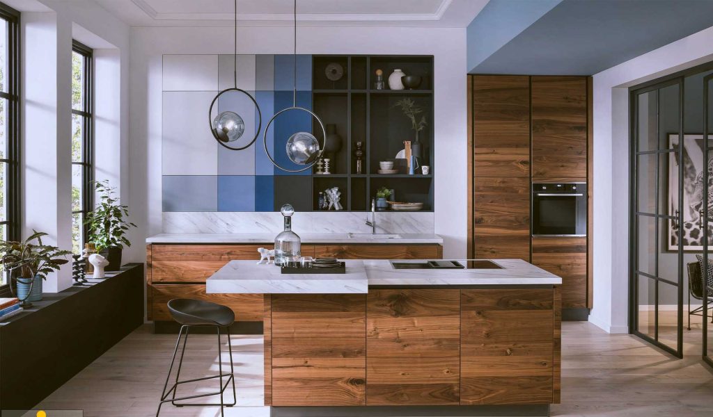 Veneer Modular Kitchen Shutters Manufactures