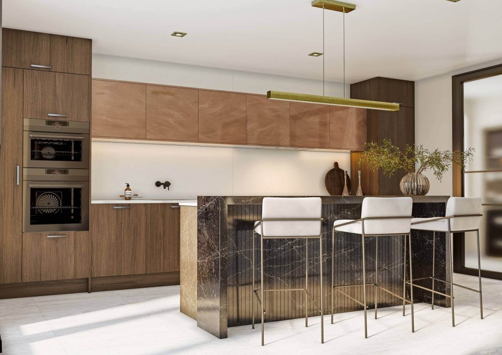 Best Modular Kitchen Dealers in M3m Golf Hills - Gurgaon - India 1 Veneer Modular Kitchen Shutters Desings