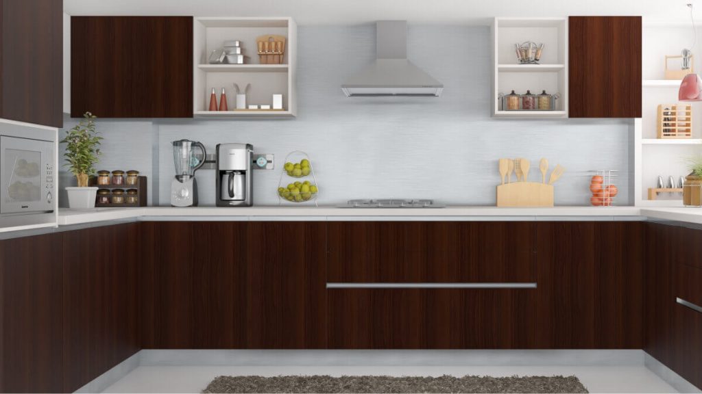Veneer Modular Kitchen Shutters Dealers